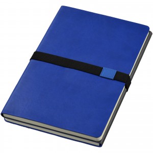 DOPPIO 2in1 jegyzetfüzet, A/5 méret, kék/szürke