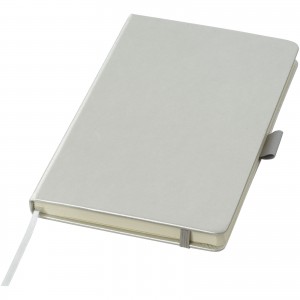 JournalBooks metálos A5 füzet, ezüst
