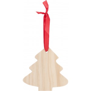 Fenyőfa alakú karácsonyfadísz