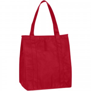Zeus bélelt bevásárló táska, piros