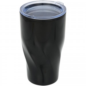 Hugo műanyag pohár, fekete