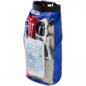 Tourist vízálló táska, telefontartó, kék