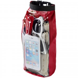 Tourist vízálló táska, telefontartó, piros