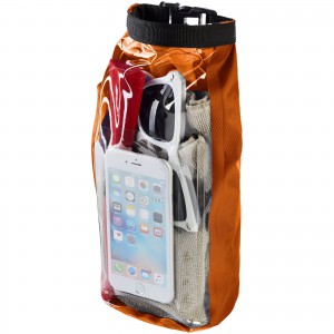 Tourist vízálló táska, telefontartó, narancs