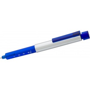 Műanyag golyóstoll kék tollbetéttel