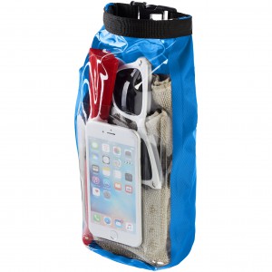Tourist vízálló táska, telefontartó, kék