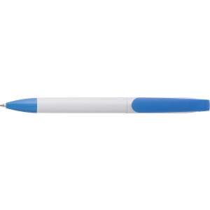 Golyóstoll kék tollbetéttel, műanyag